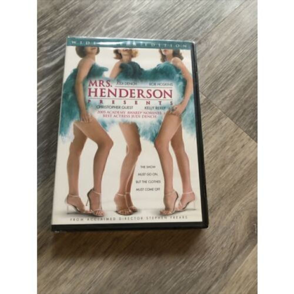 Mrs. Henderson Presents (DVD, 2006, Widescreen Version)